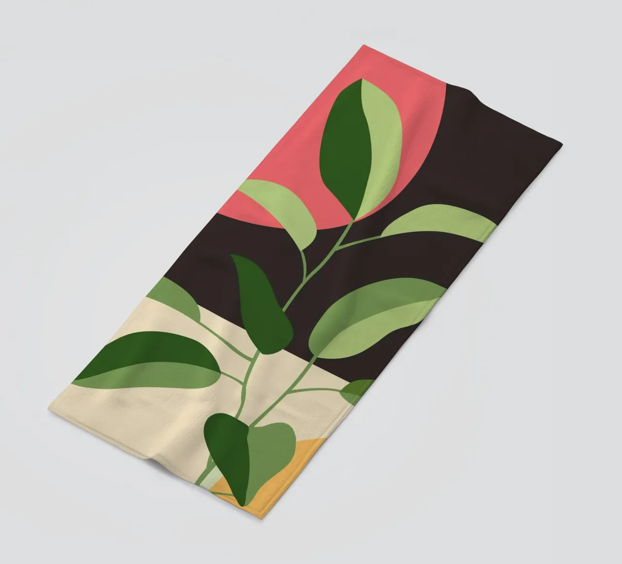 Leaves and Sun telo mare da ThingDesign