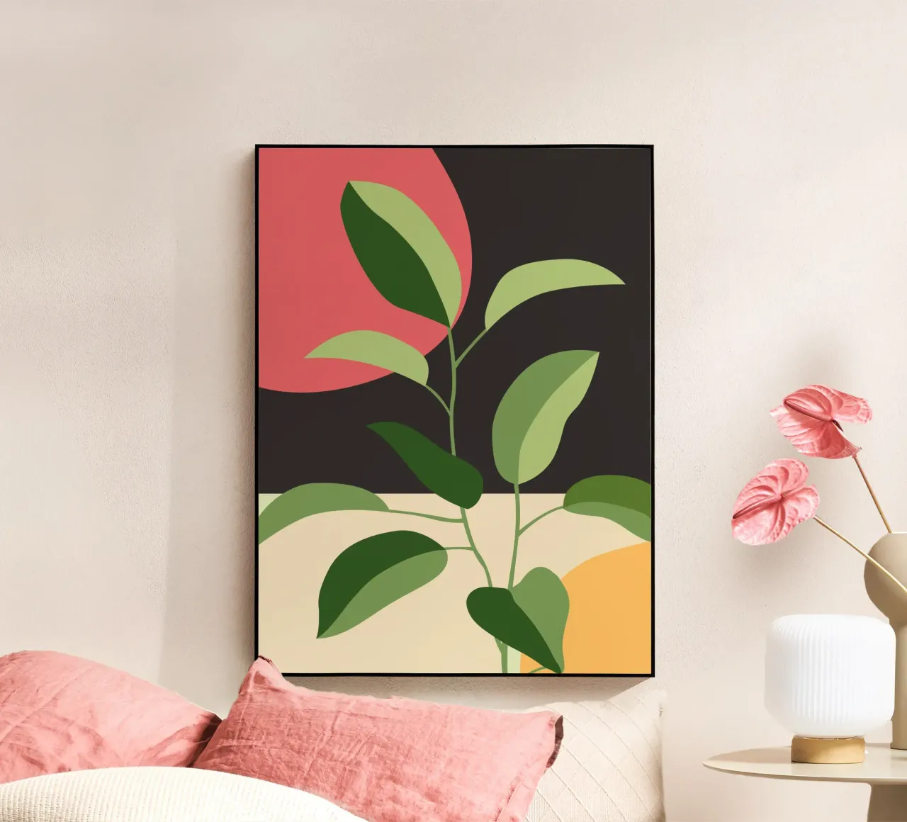 Leaves and Sun acrylic glass by ThingDesign