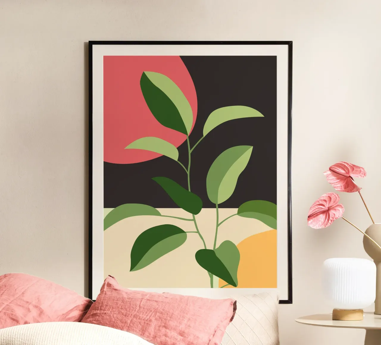 Foglie e sole poster da ThingDesign