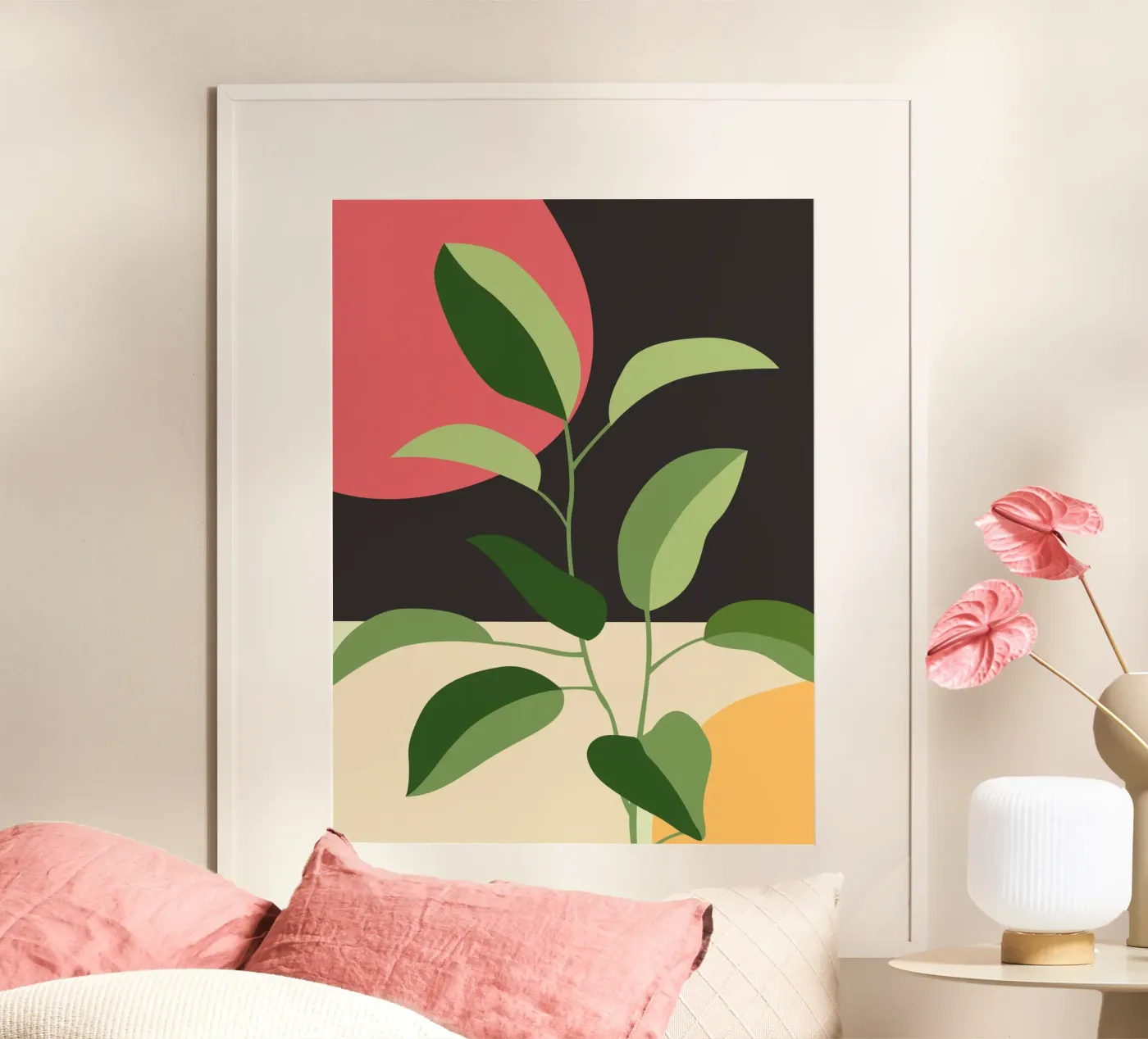 Foglie e sole poster da ThingDesign