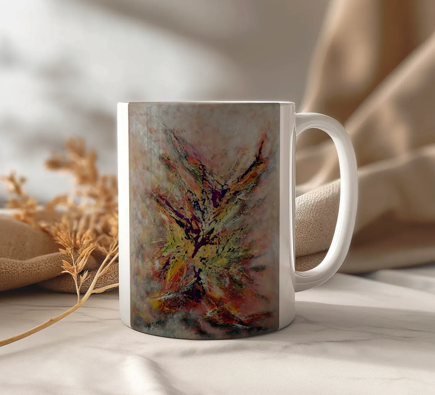 SECOND CHANCE. ceramic mug by Little treasures for your home