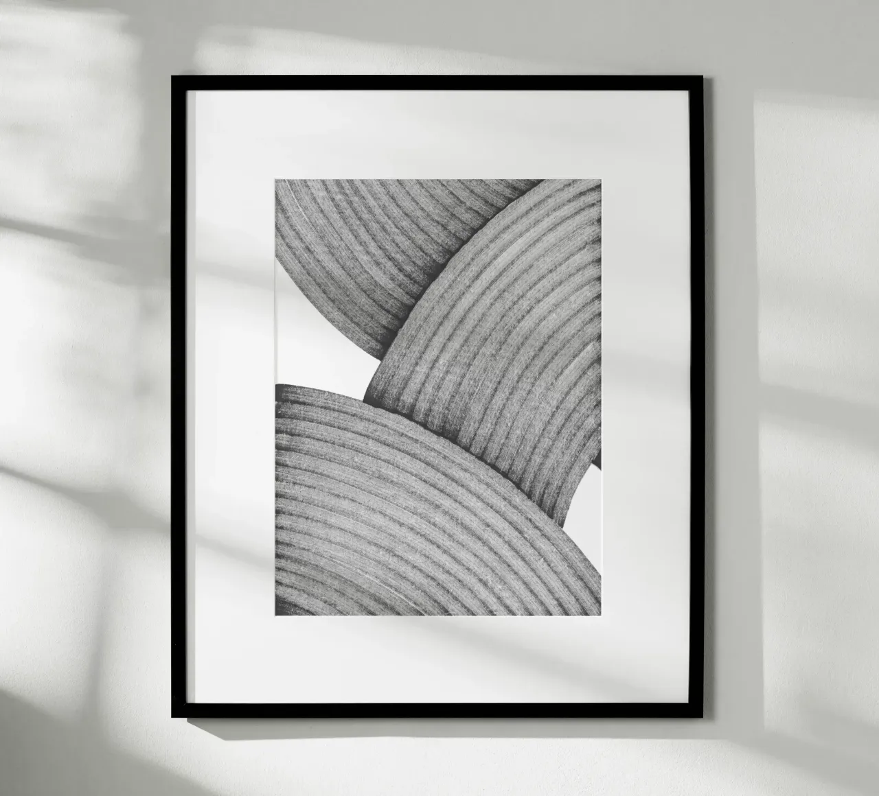 Ashes poster con telaio in legno da studiosantai