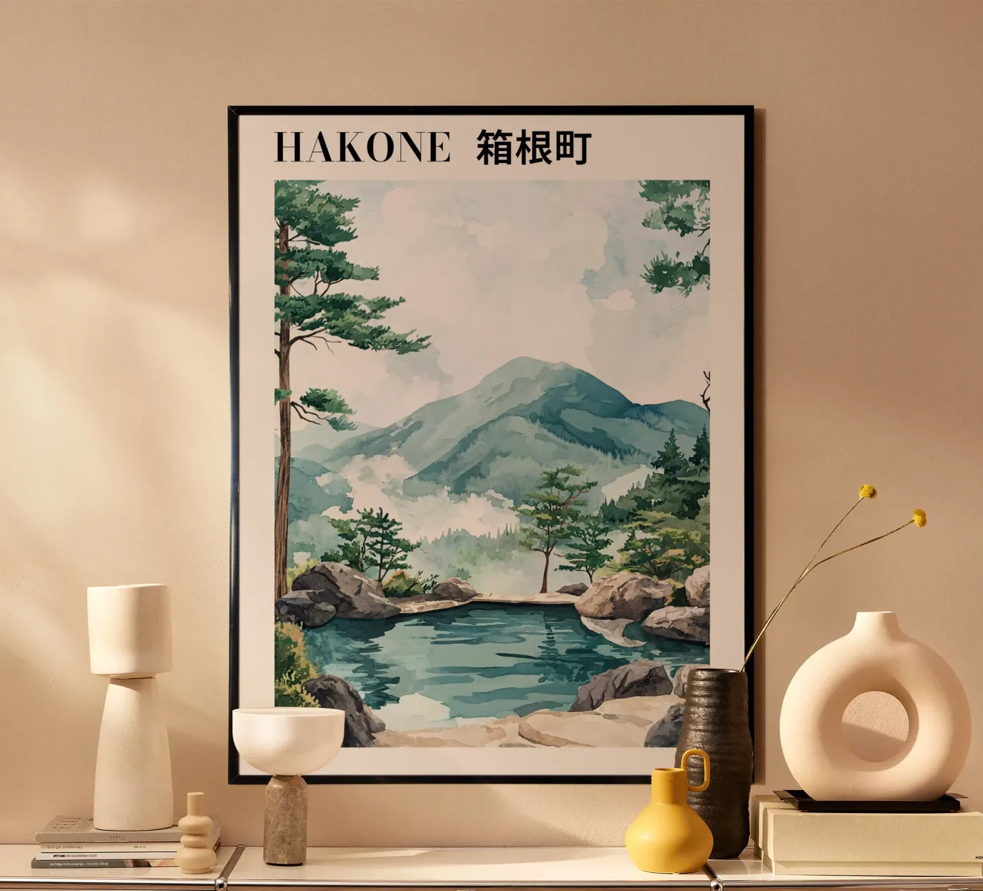 Hakone - 箱根町 poster by Sugoi