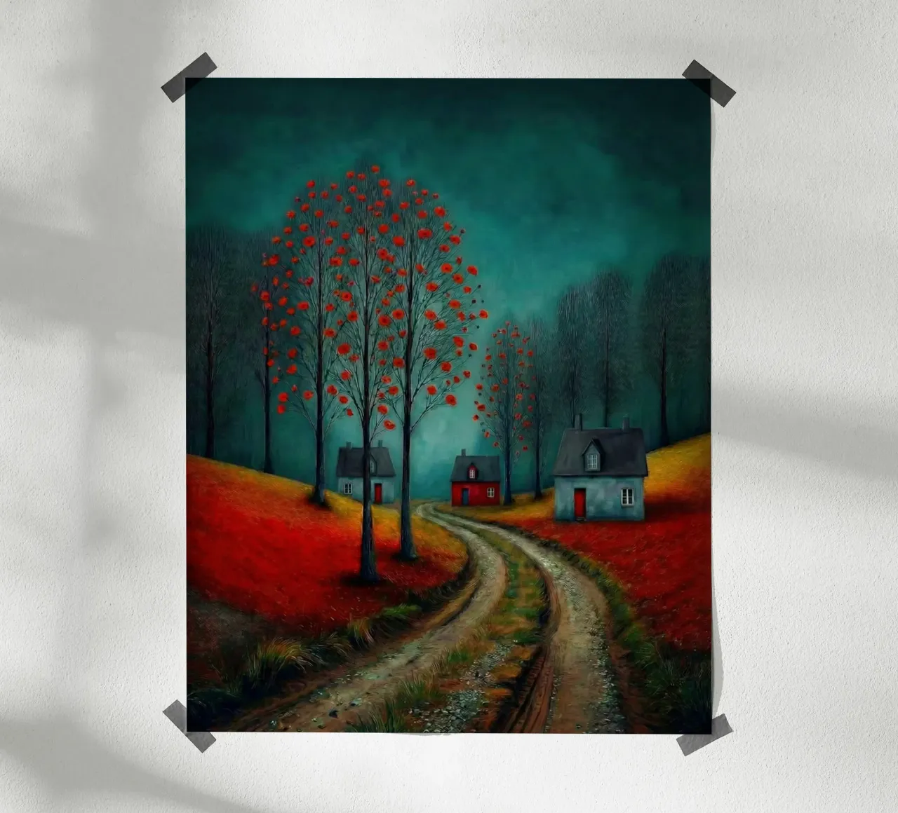 Silent Path poster by vincenzomarzocchiartist