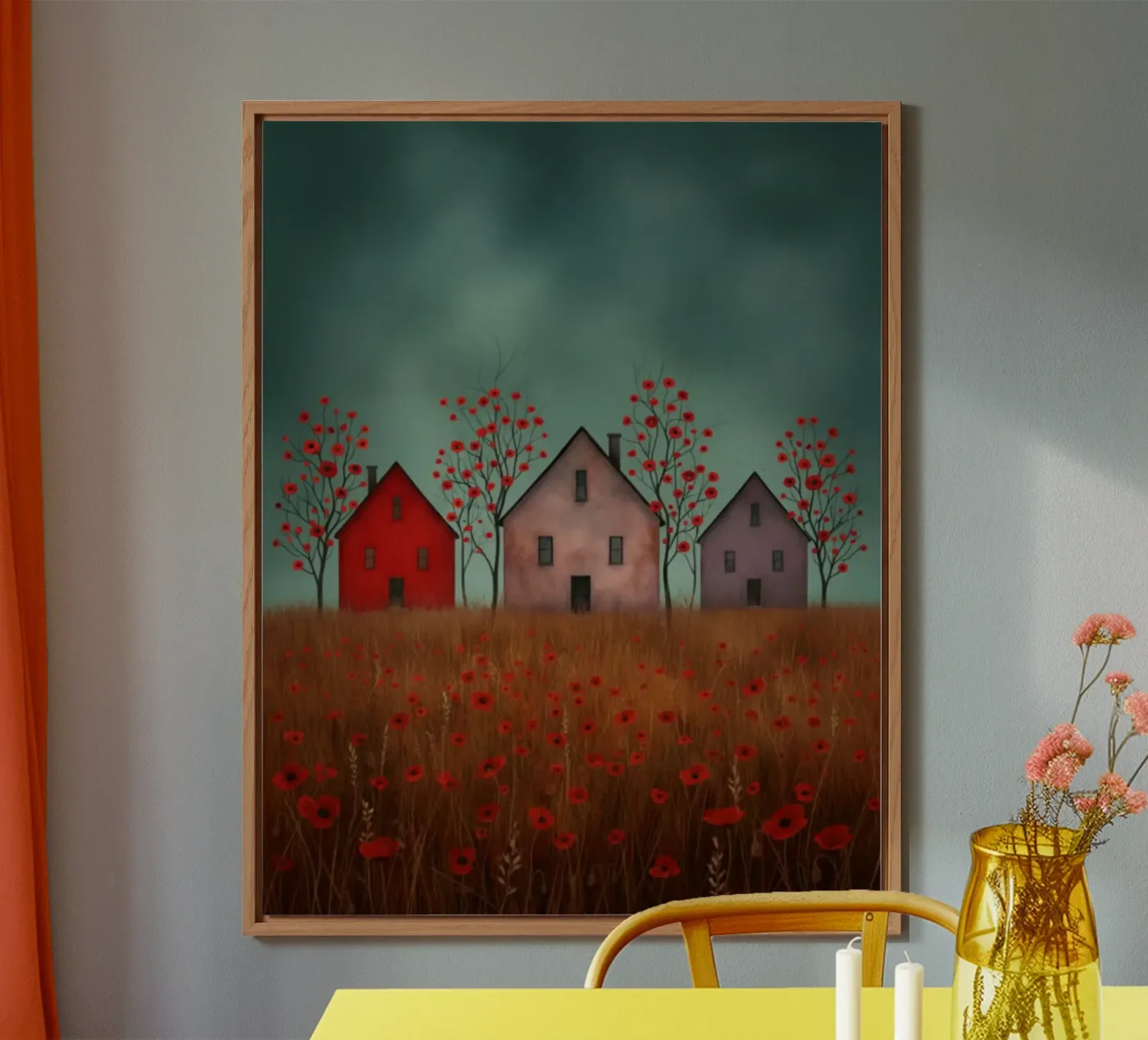 Three Houses pannello forex da vincenzomarzocchiartist