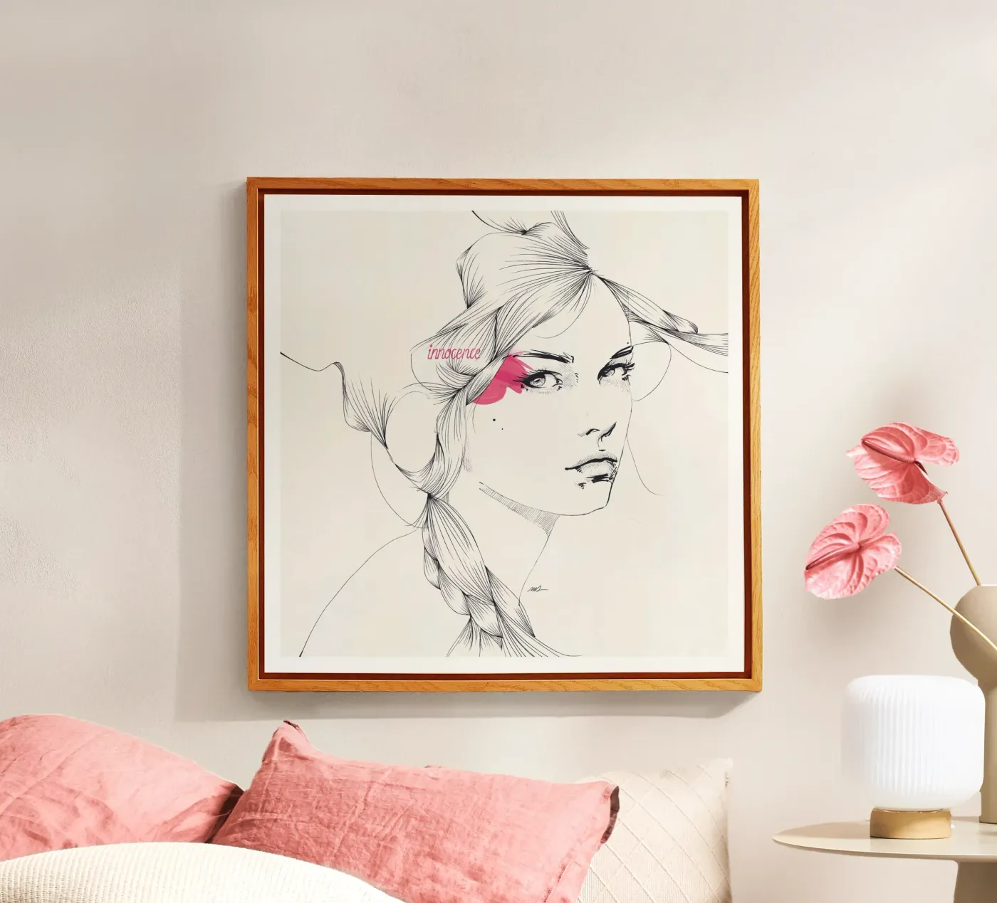 Innocence plexiglas de Manuel Rebollo