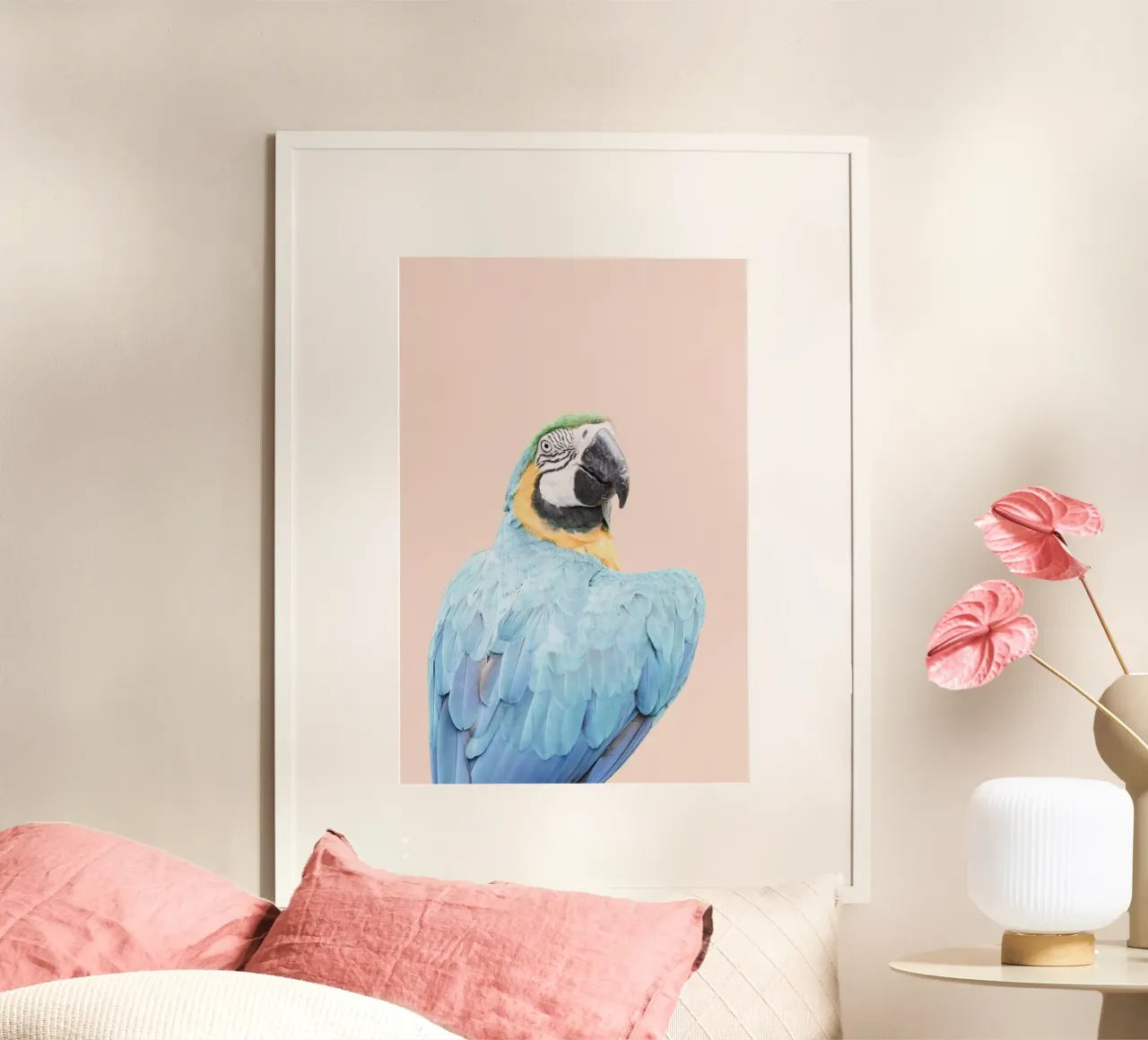 Ara blu poster da Kathrin Pienaar