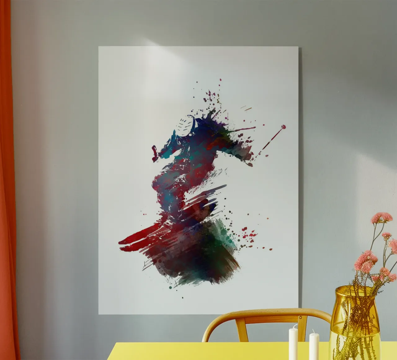 L'arte dello sci plexiglass da SPORTS