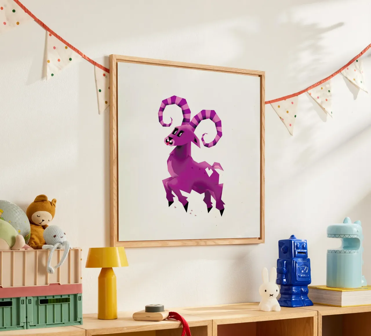 Aries acrylic glass by Yetiland