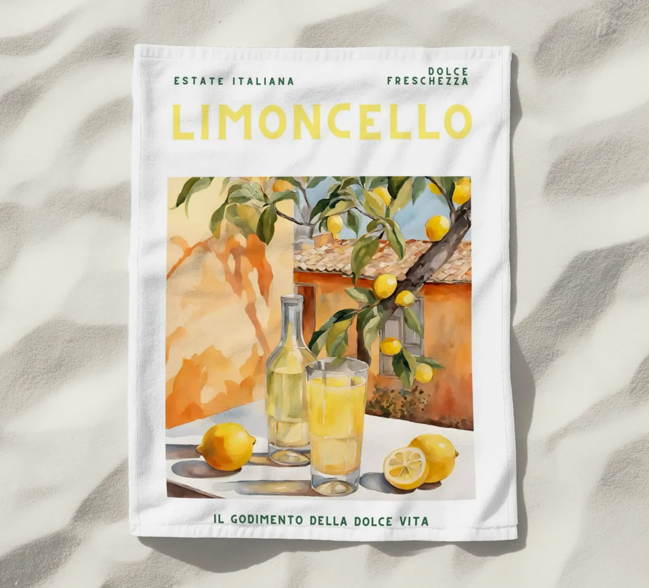 Limoncello telo mare da Ohkimiko