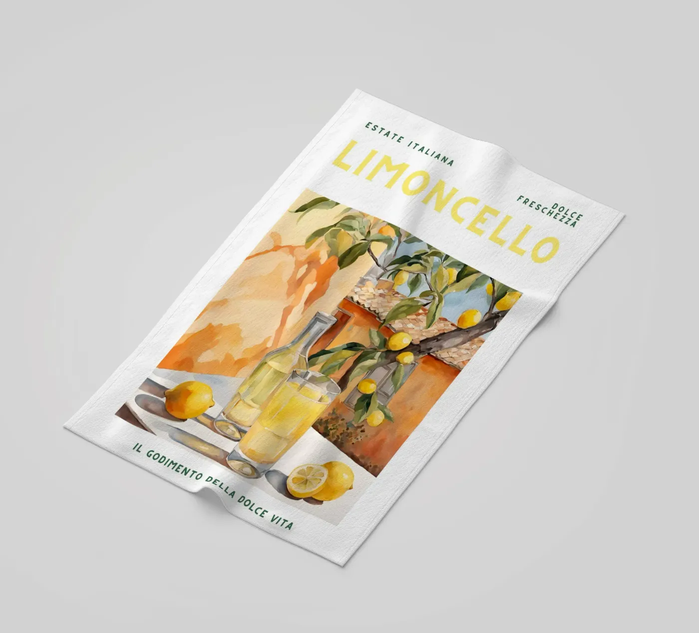 Limoncello telo mare da Ohkimiko