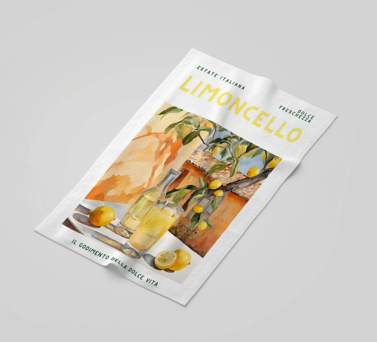 Limoncello telo mare da Ohkimiko