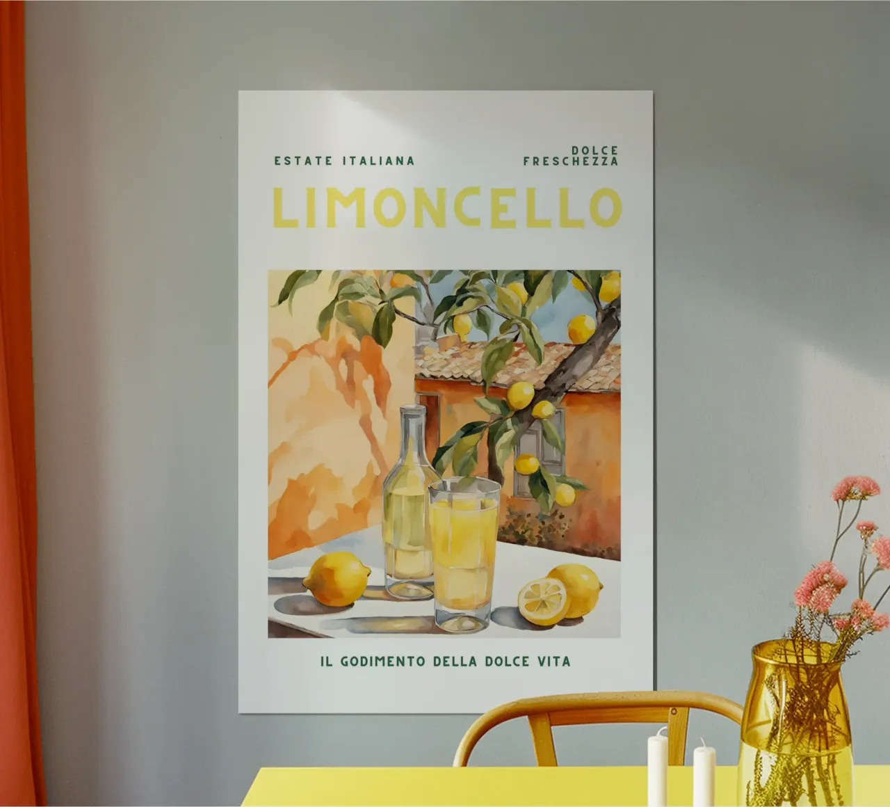 Limoncello carta hahnemühle da Ohkimiko