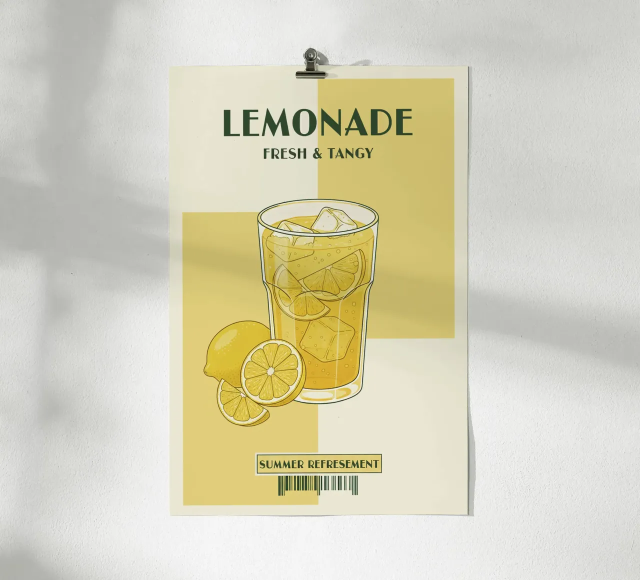 Poster Lemonade poster da Tasty Colors