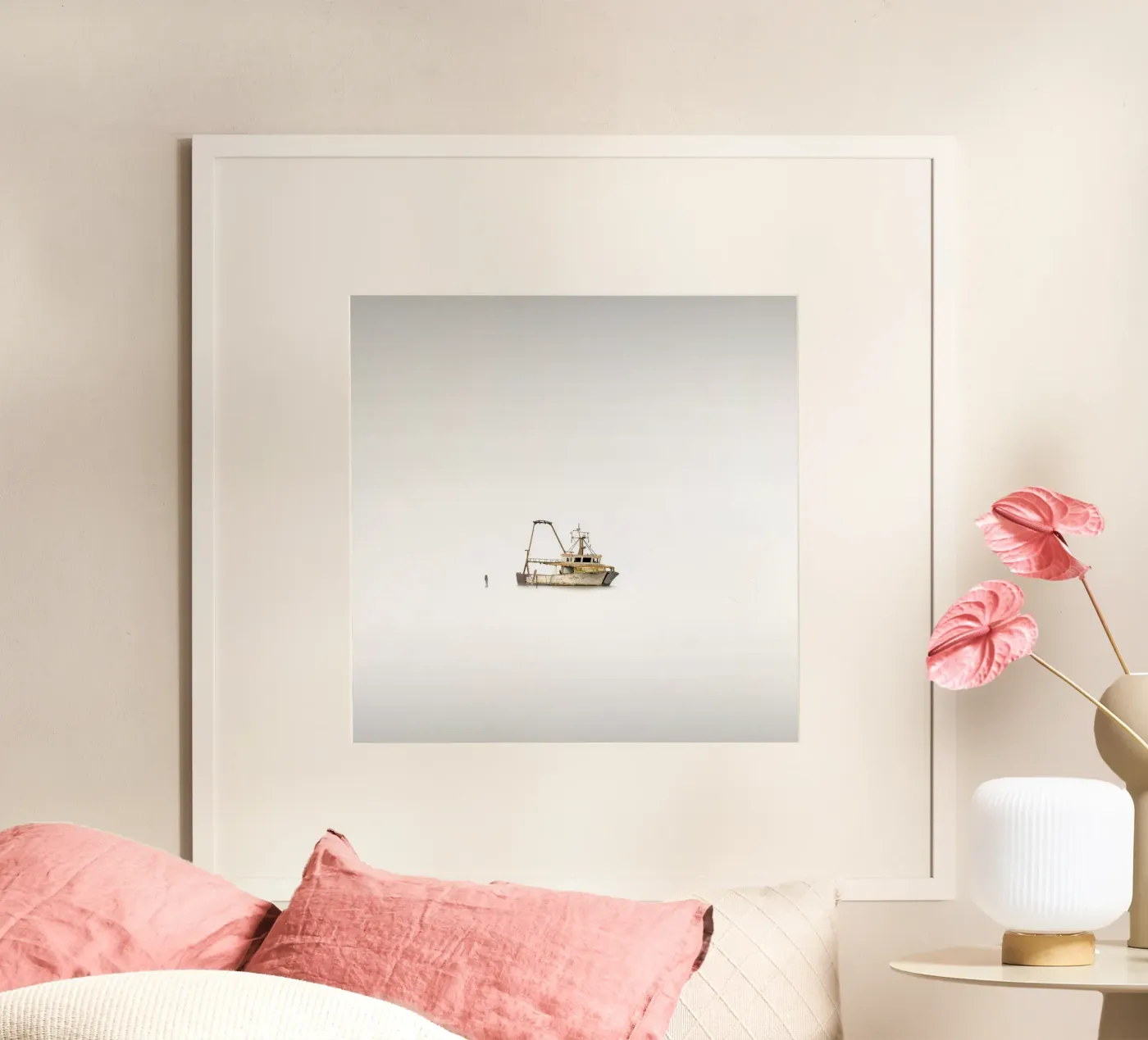 das Wrack Poster von Rainer Lüdecke – Wall Art