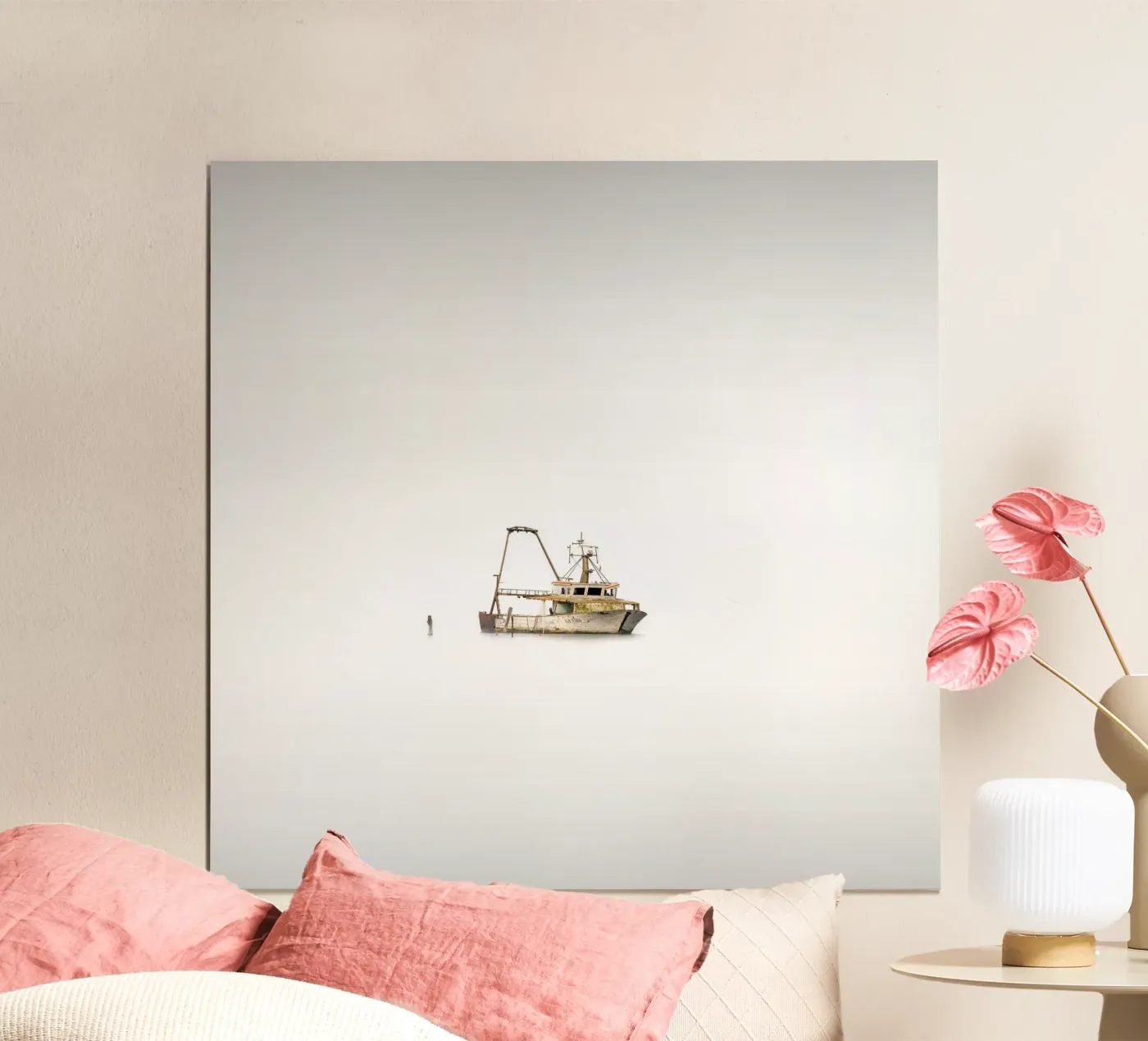 das Wrack Poster von Rainer Lüdecke – Wall Art