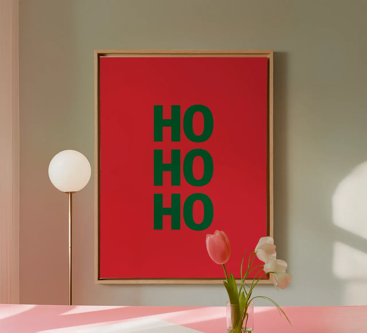 Hohoho canvas by FELICIA