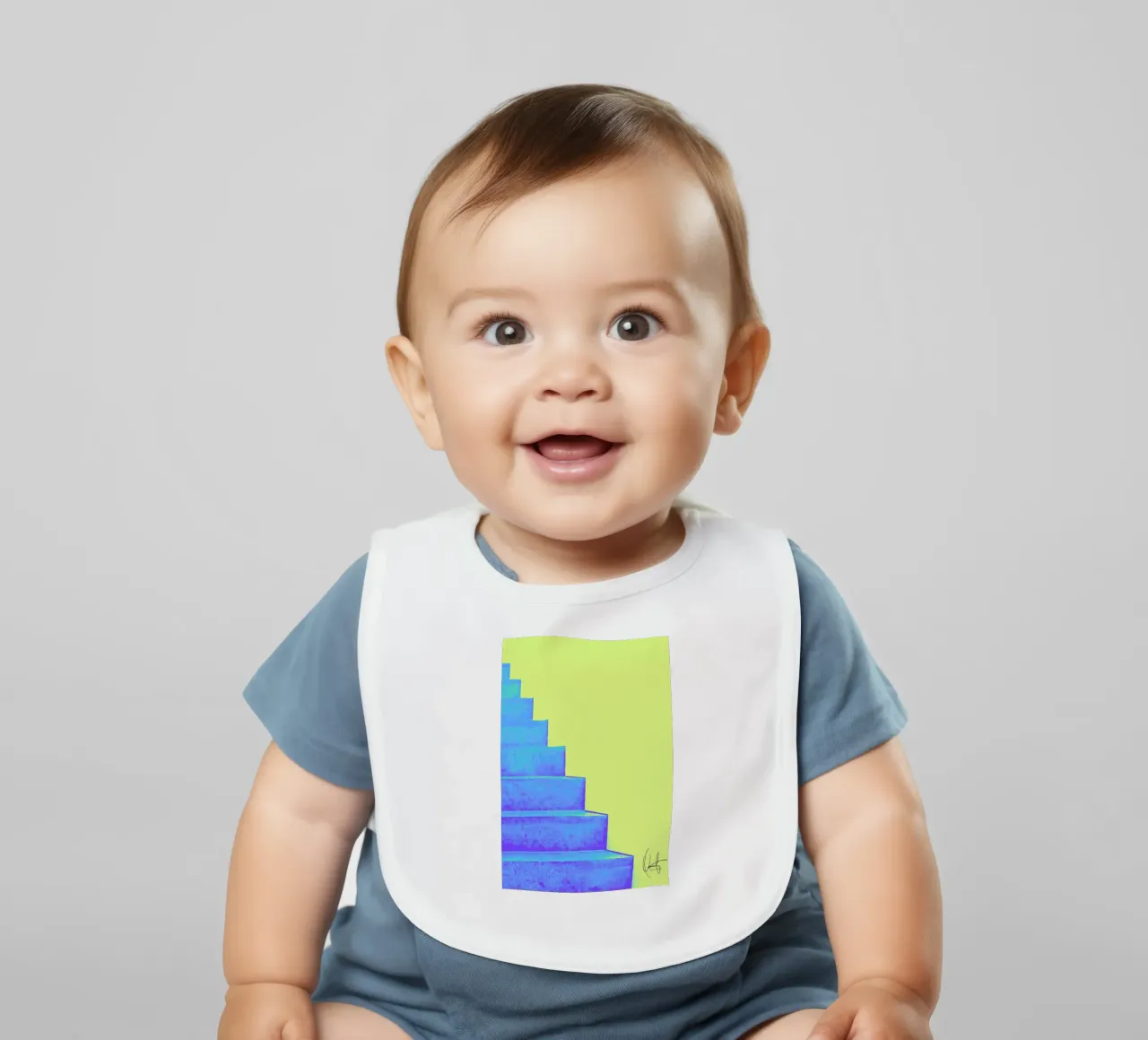 Santorini bavaglino da Xchange Art Studio