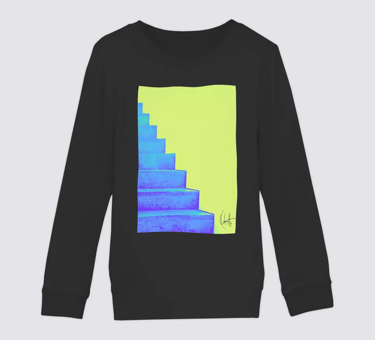 Santorini felpa bambino da Xchange Art Studio