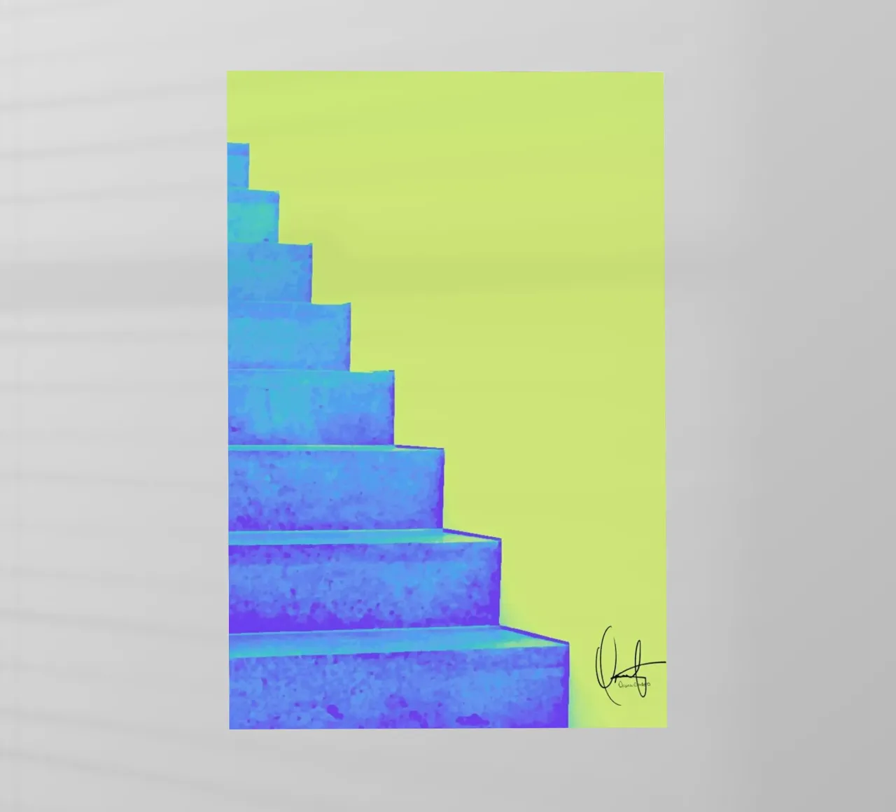 Santorini pellicola backlit da Xchange Art Studio