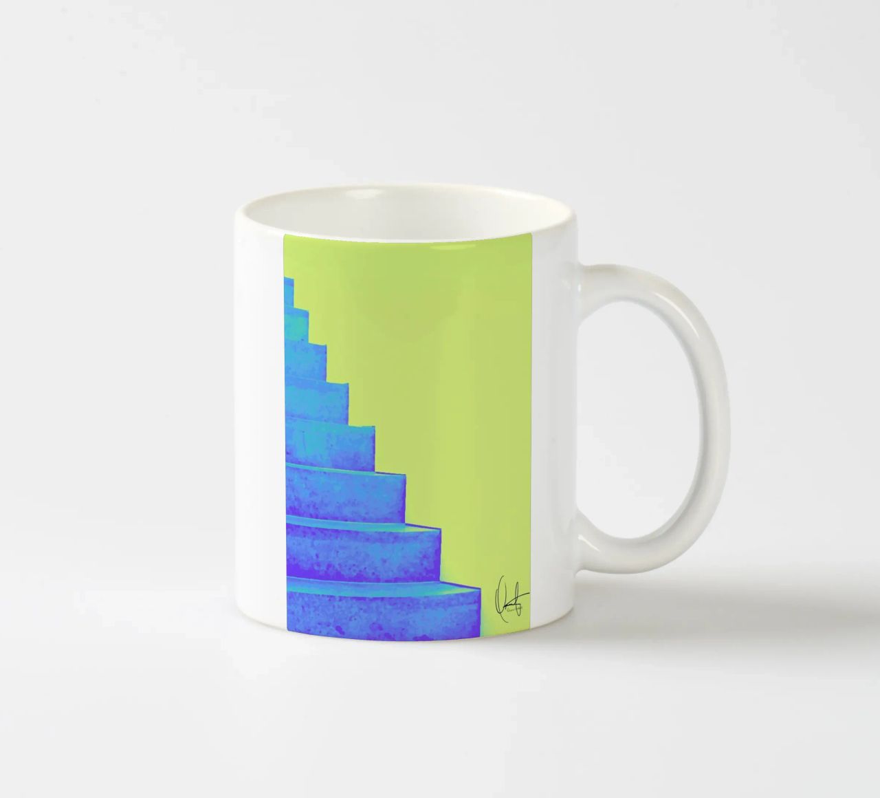 Santorini tazza in ceramica da Xchange Art Studio