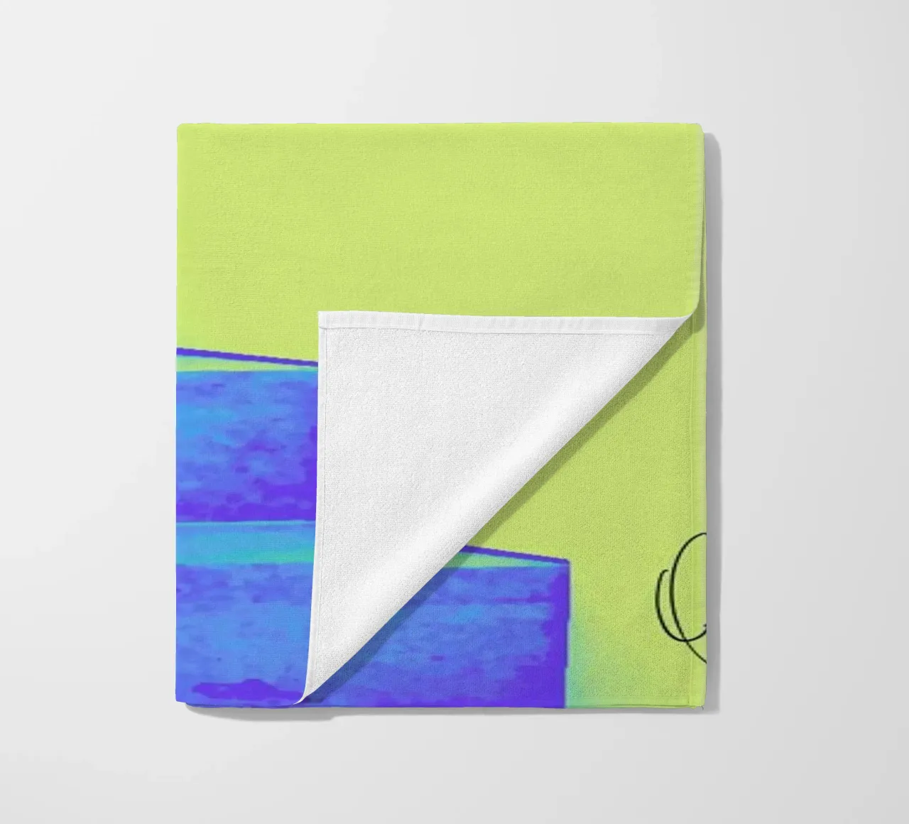 Santorini telo mare da Xchange Art Studio