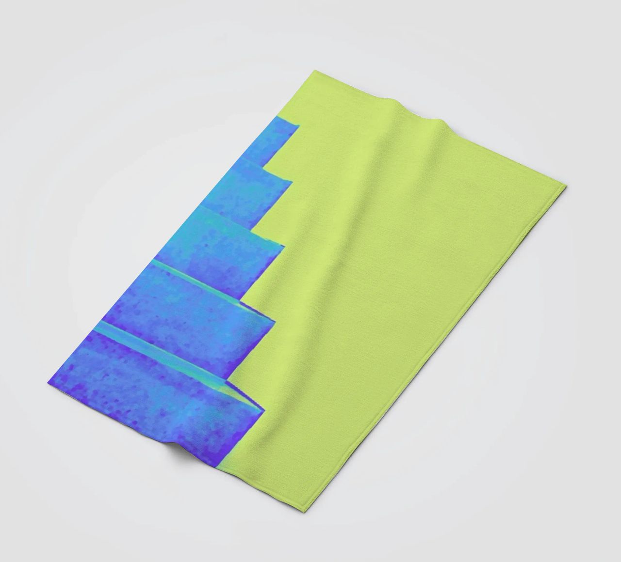 Santorini coperta in pile da Xchange Art Studio