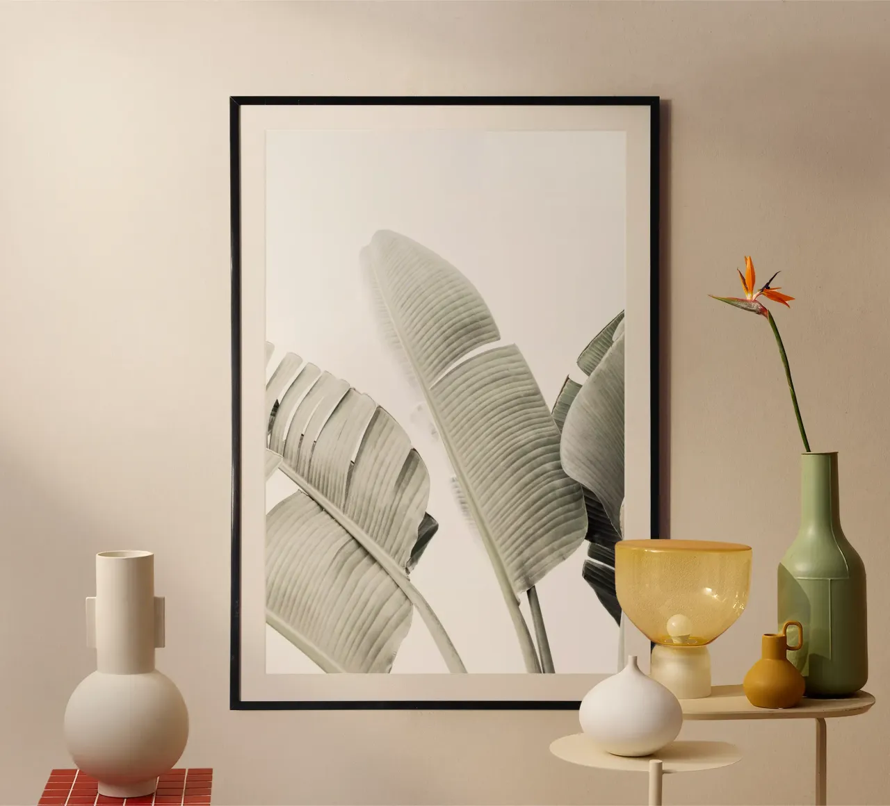 Foglia di banano II carta hahnemühle da Kathrin Pienaar