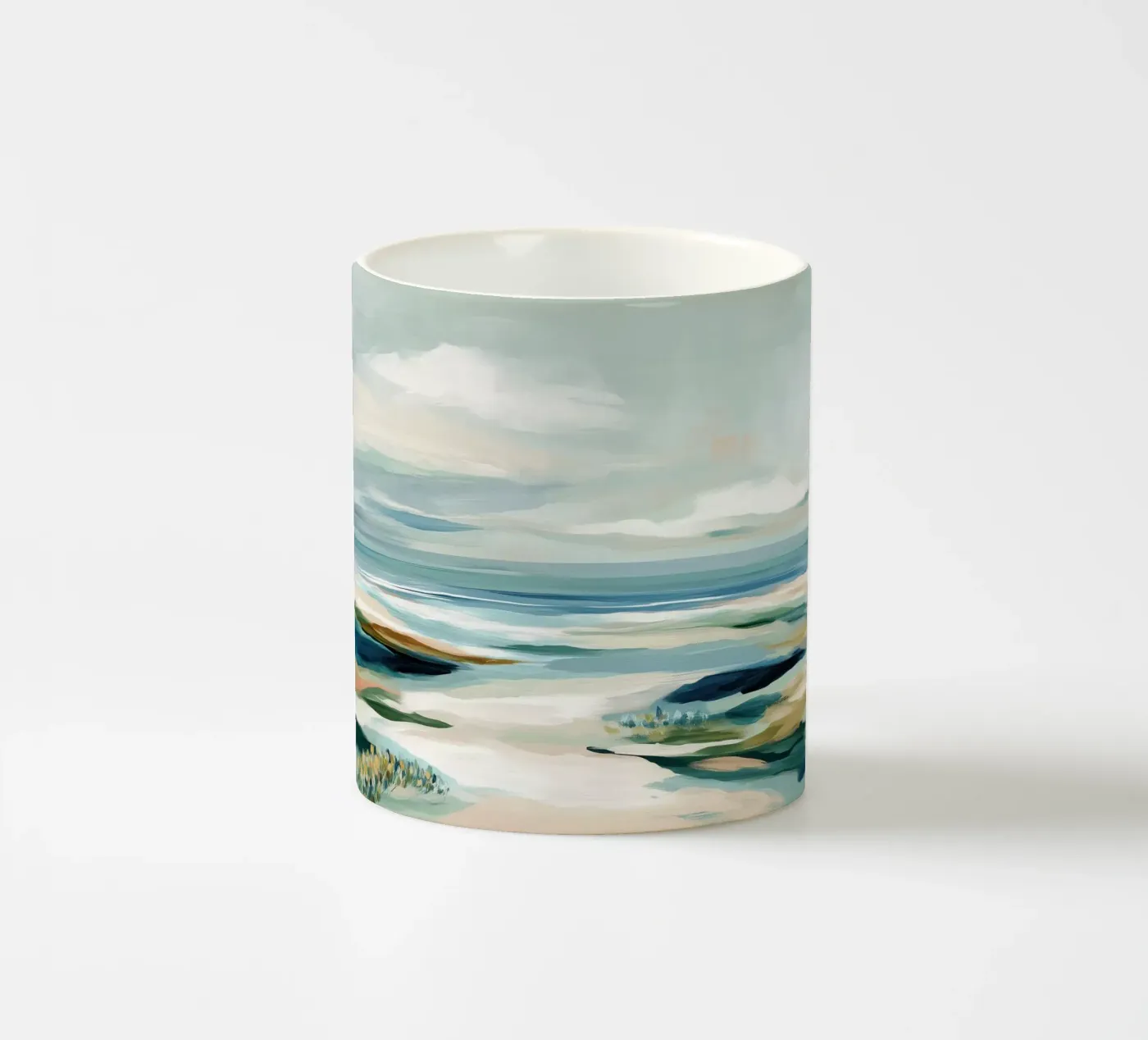 Soft Tides ceramic mug by softsoul