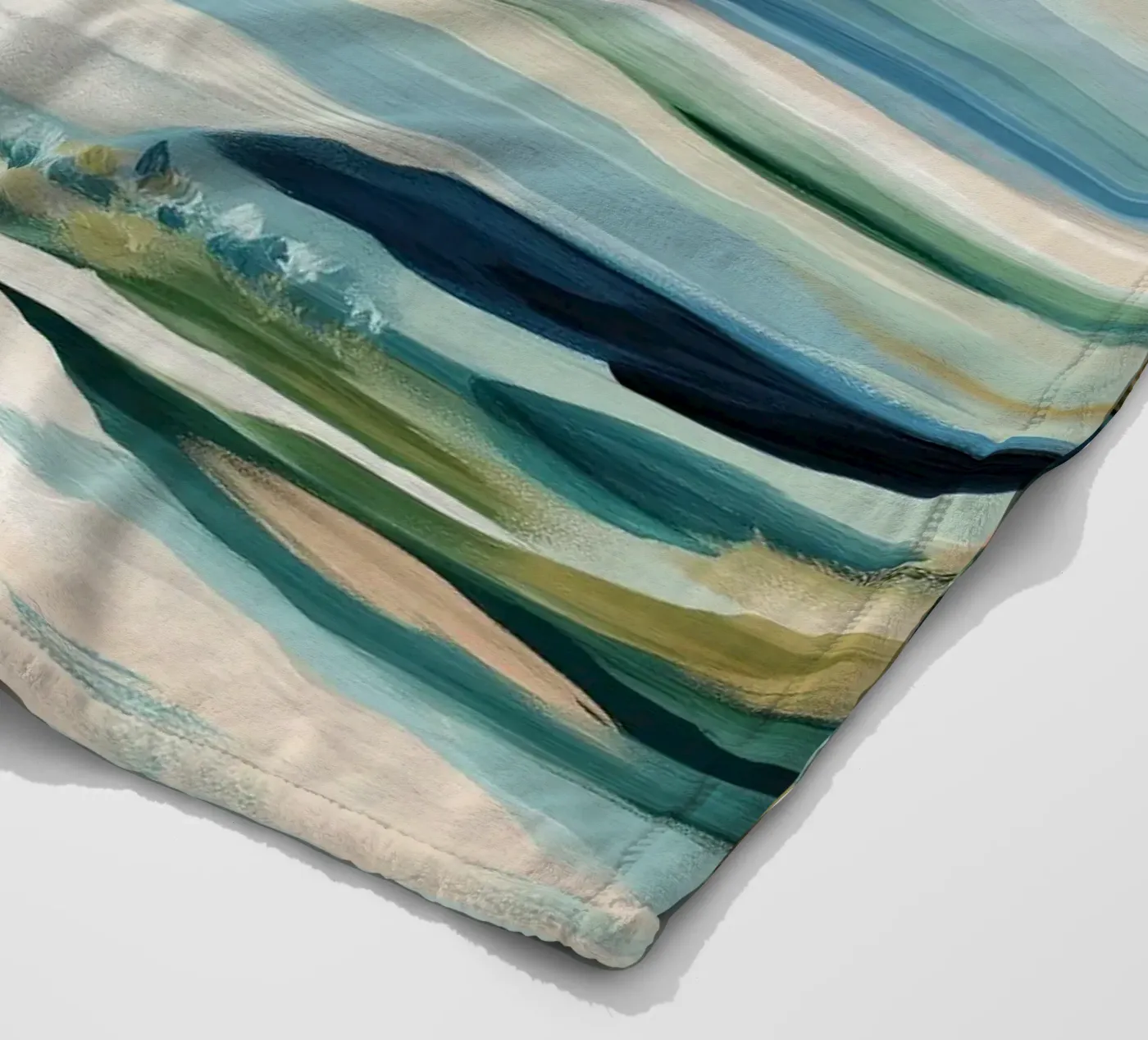Soft Tides Fleecedecke von softsoul