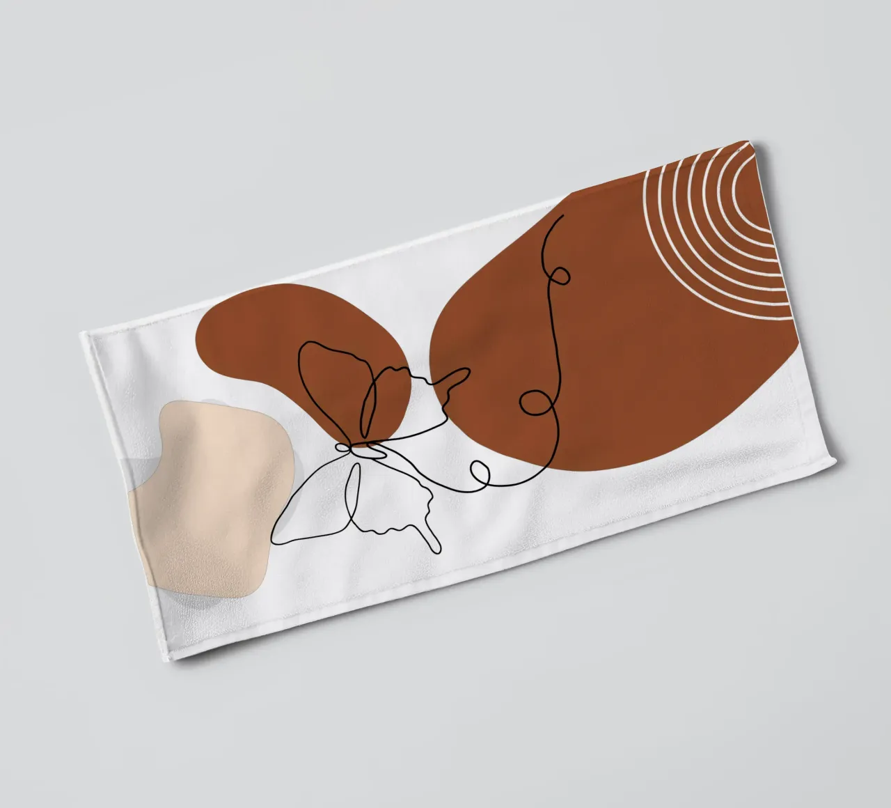 Farfalla minimalista asciugamano da bagno da YSV MINIMALIST