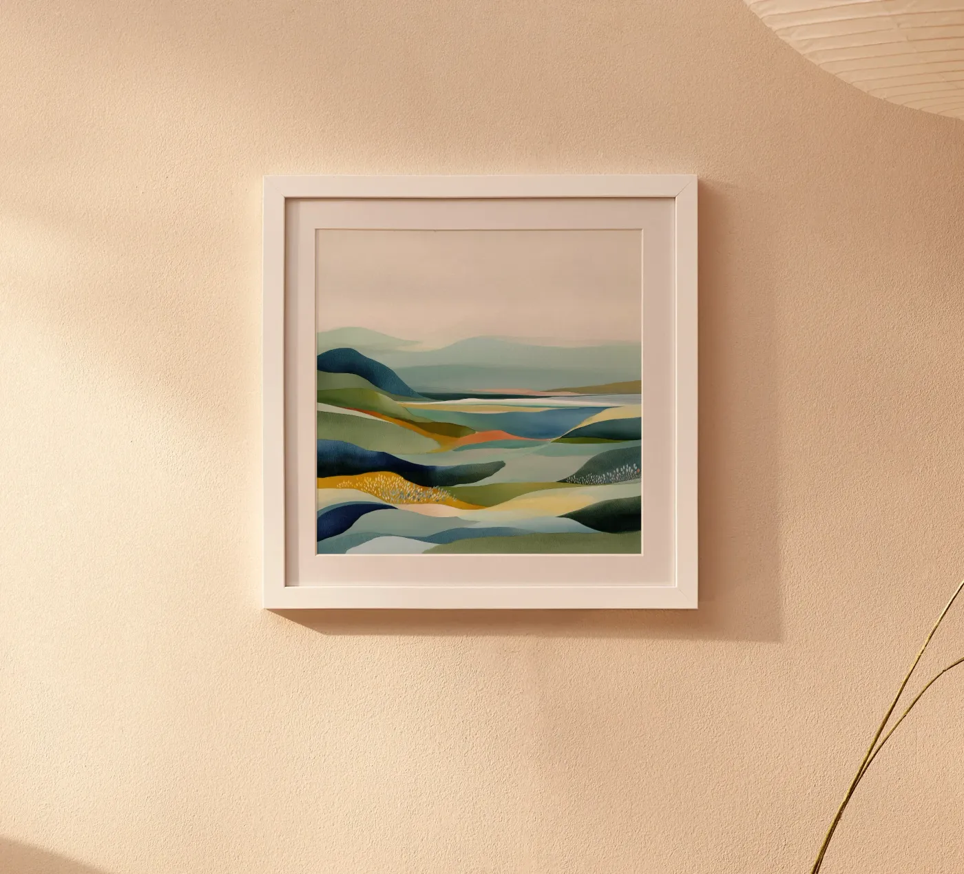 Horizon Study Blue poster da softsoul