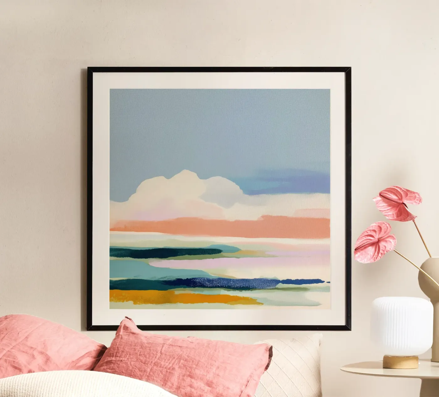 Soft Sky Poster von softsoul