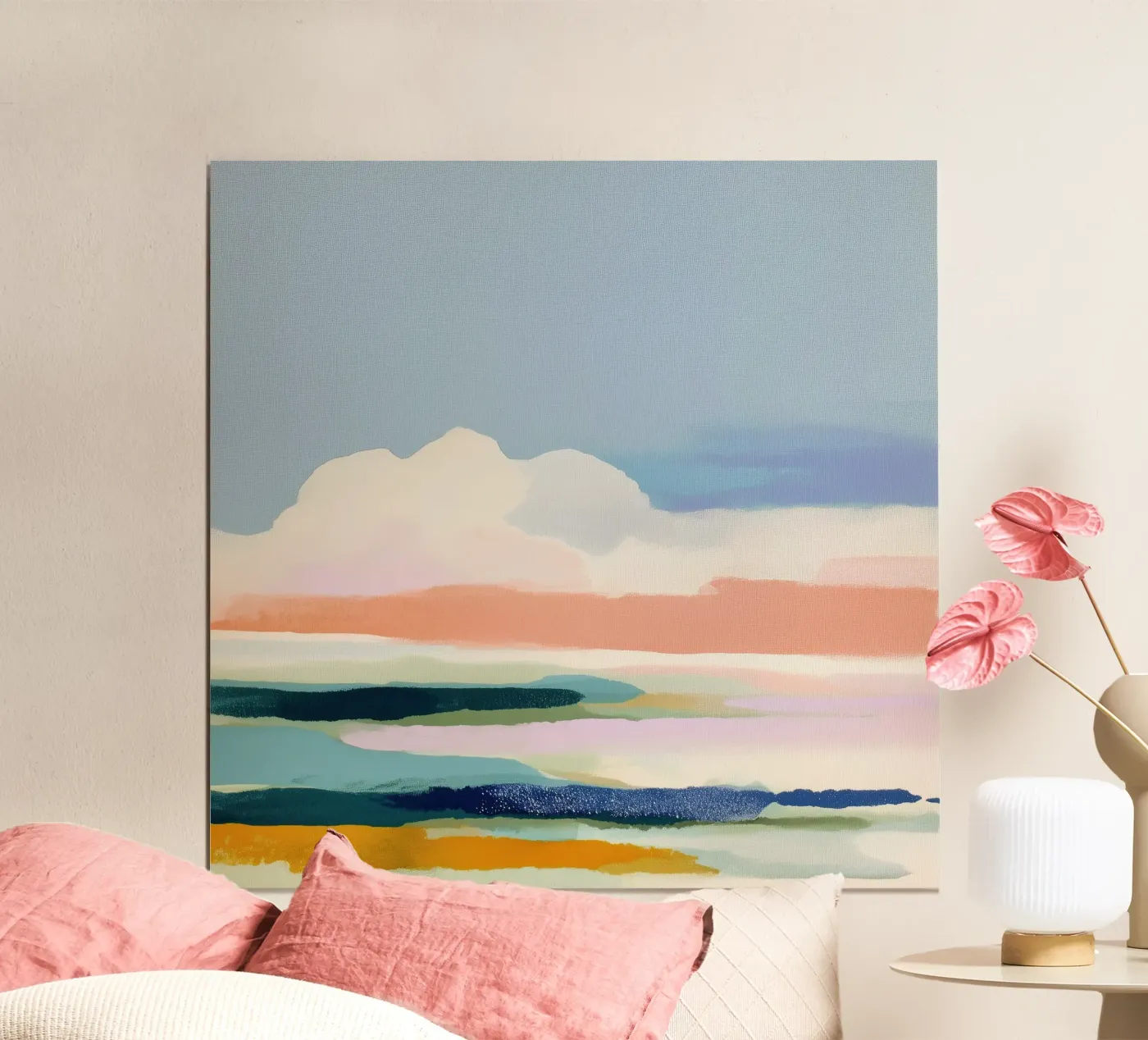 Soft Sky Poster von softsoul
