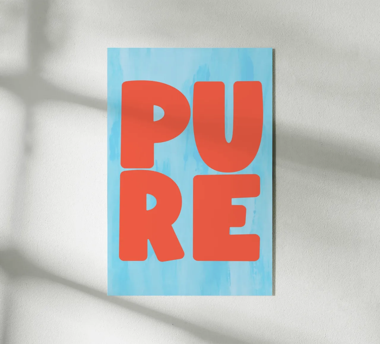 PURE plexiglass da Bold Type Co.