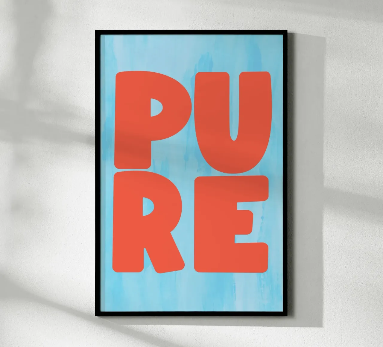 PURE poster da Bold Type Co.