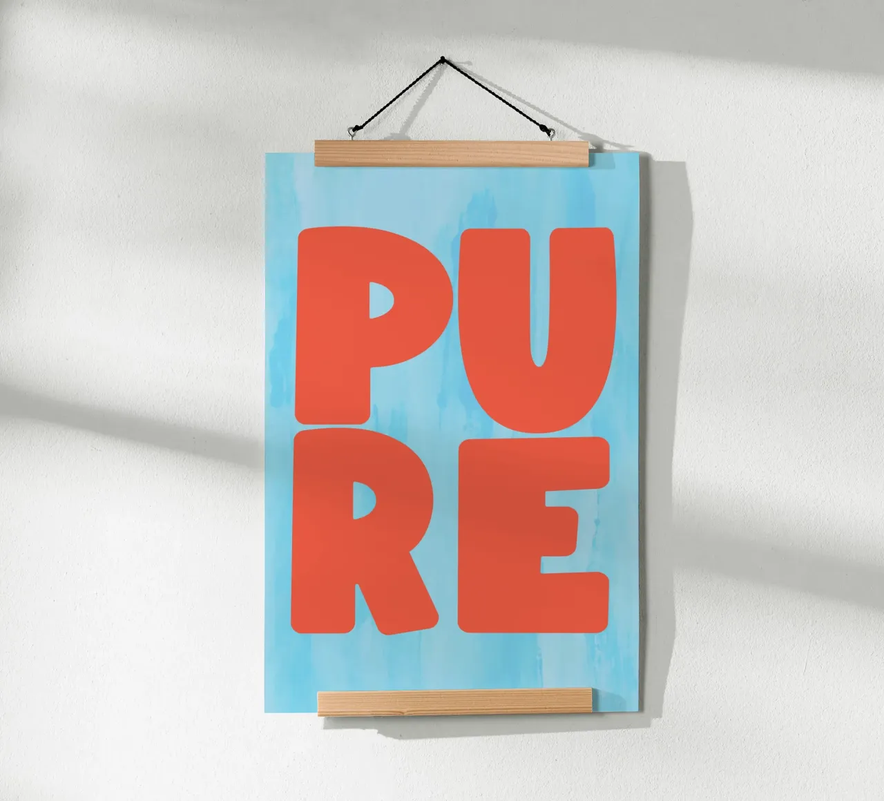 PURE poster da Bold Type Co.