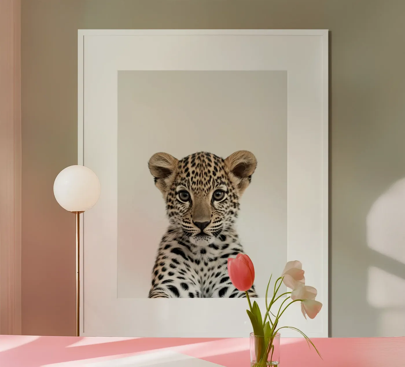 YOUNG LEOPARD I poster by PERSIE