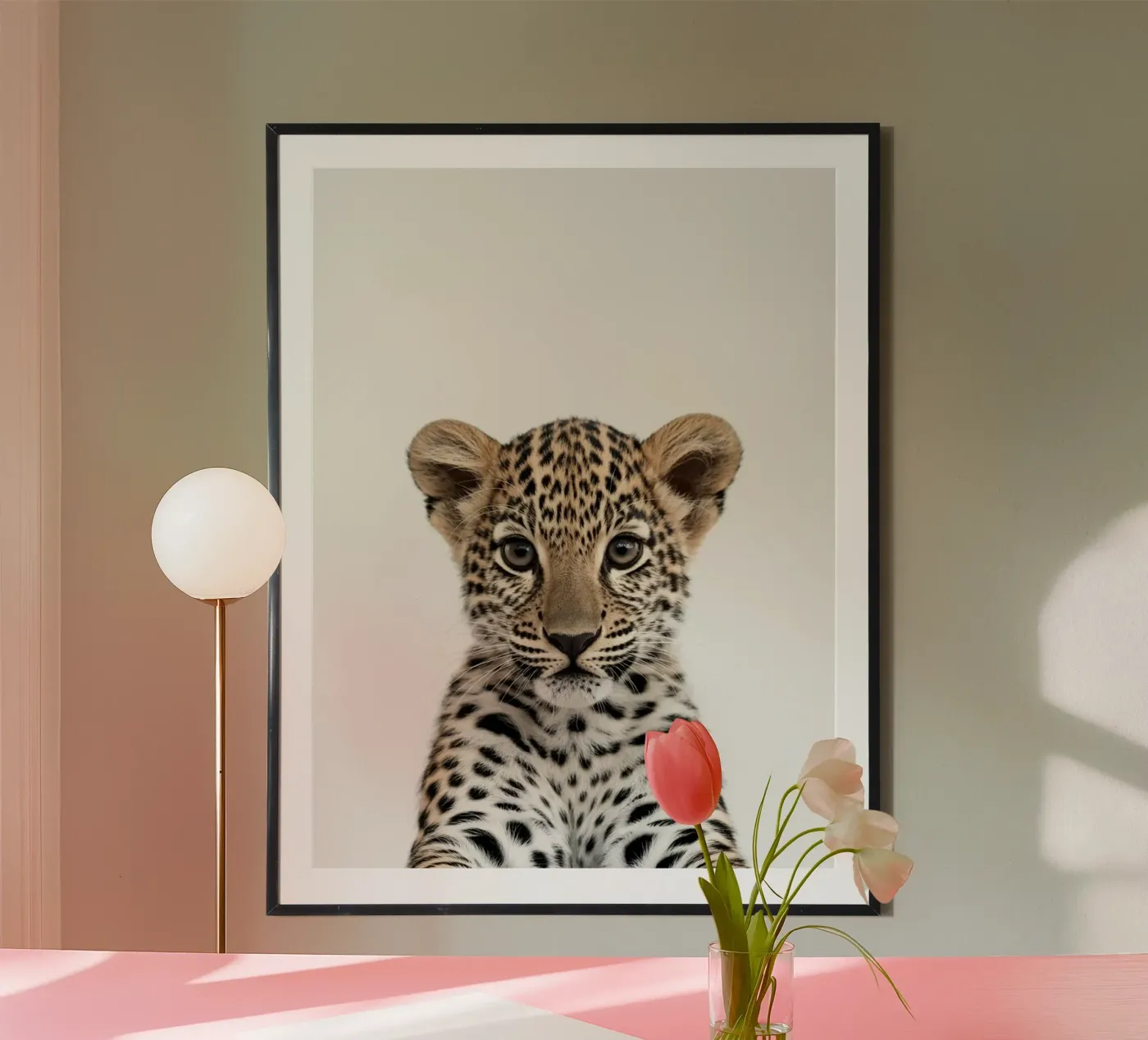 YOUNG LEOPARD I poster by PERSIE