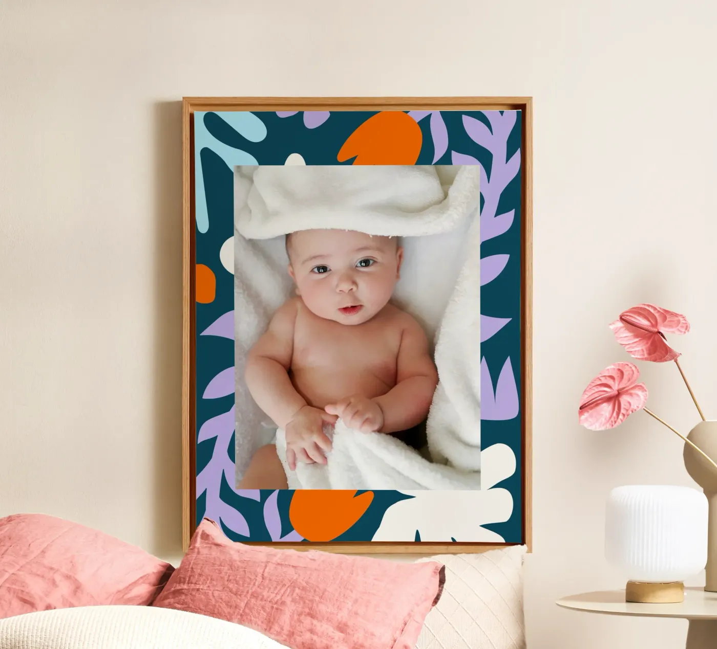Spring frame Leinwand von Studio Memb