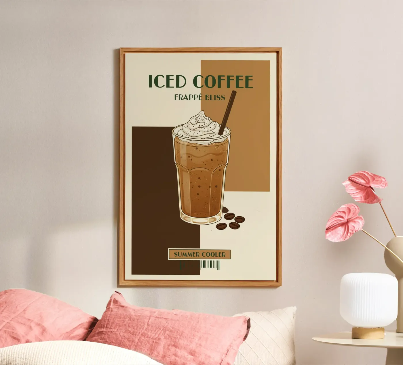 iced coffee panneau forex de Tasty Colors