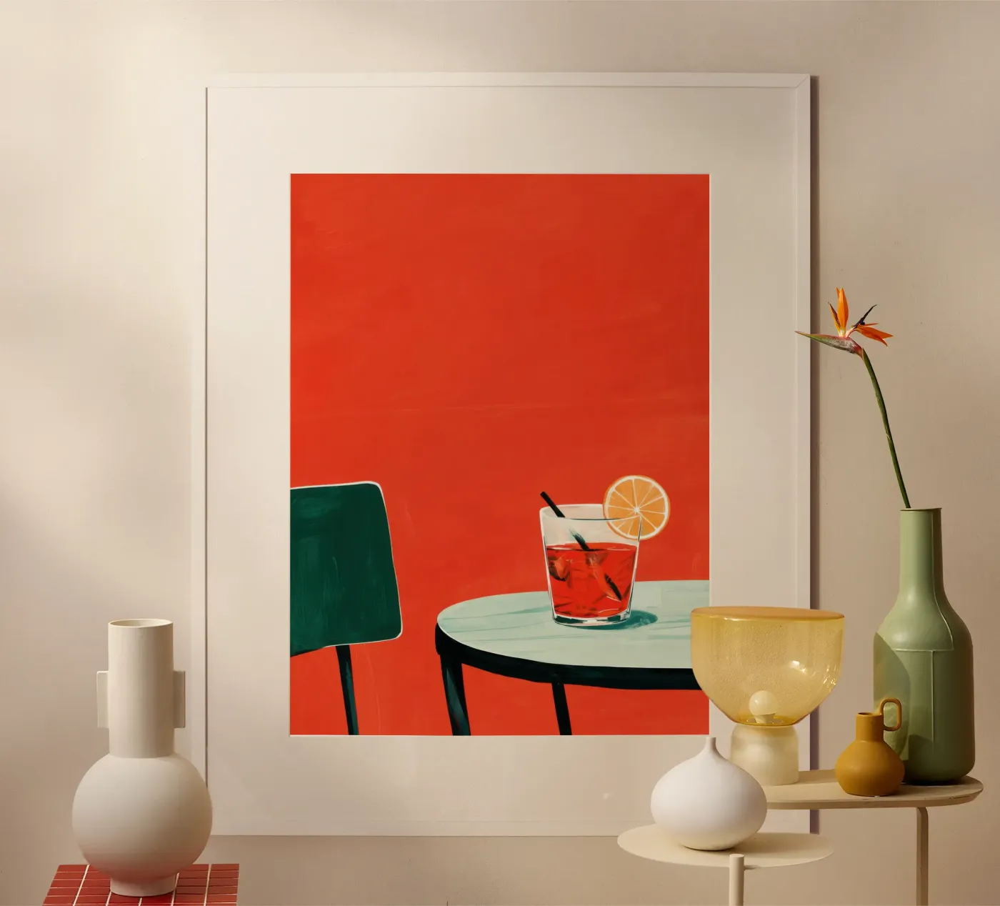 Aperitivo in Red poster da michi