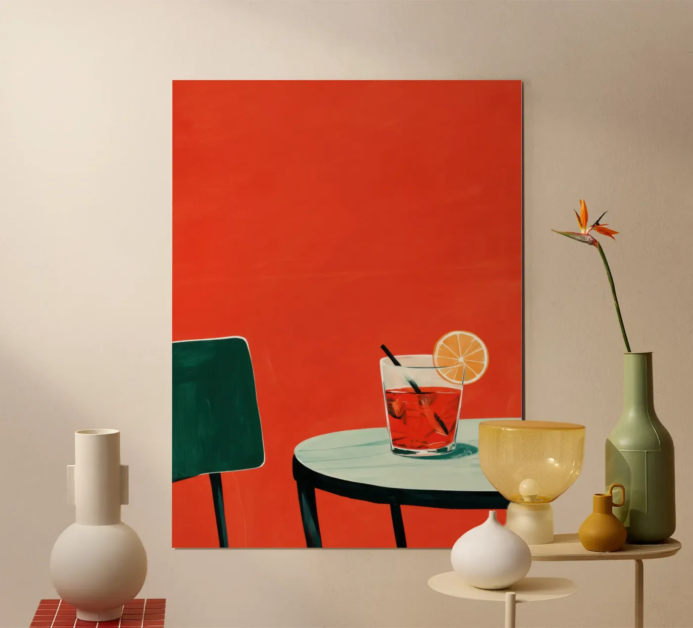 Aperitivo in Red poster da michi