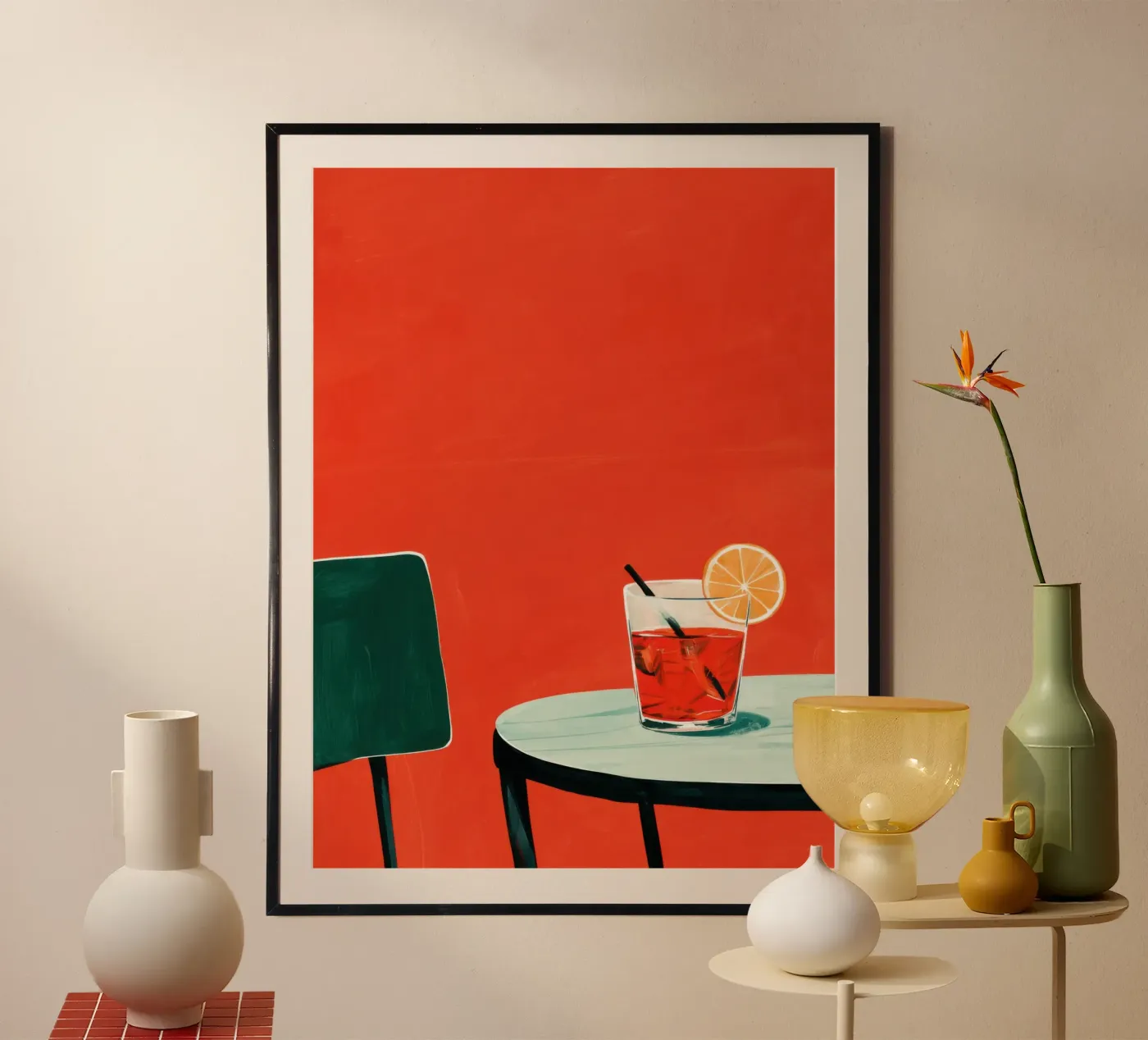 Aperitivo in Red poster da michi