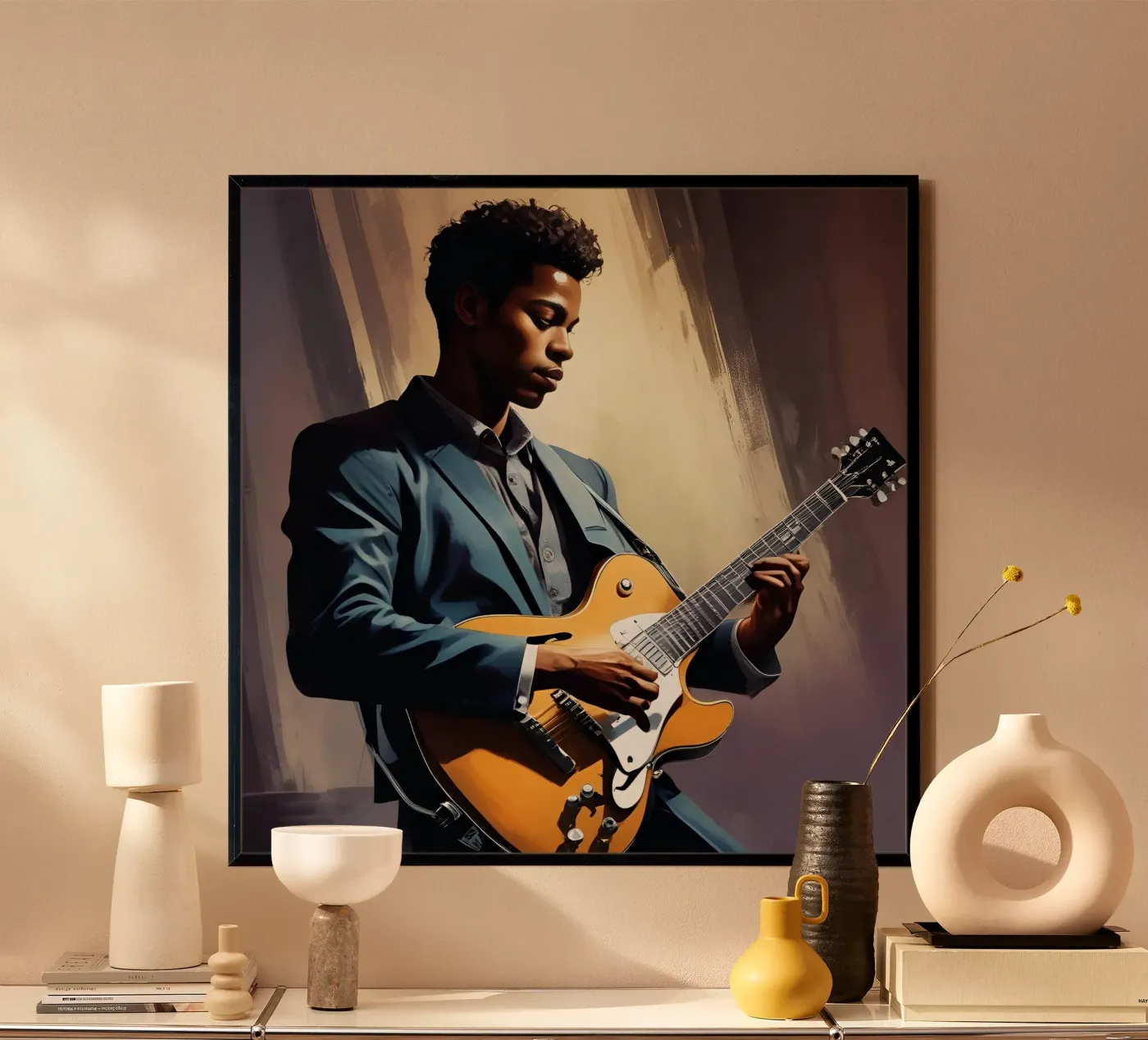 Blues e jazz poster da Piccola Serenata