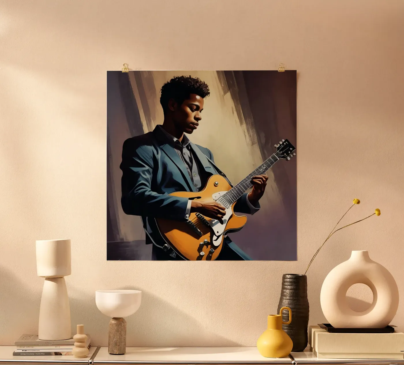 Blues e jazz poster da Piccola Serenata