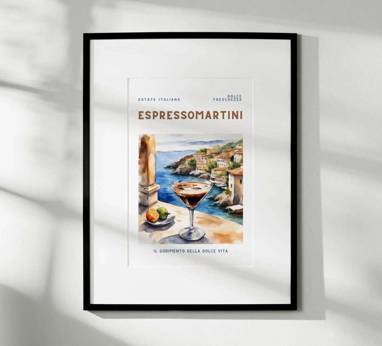 Espresso Martini Poster von Ohkimiko