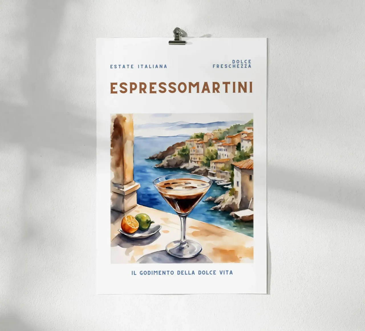 Espresso Martini poster da Ohkimiko