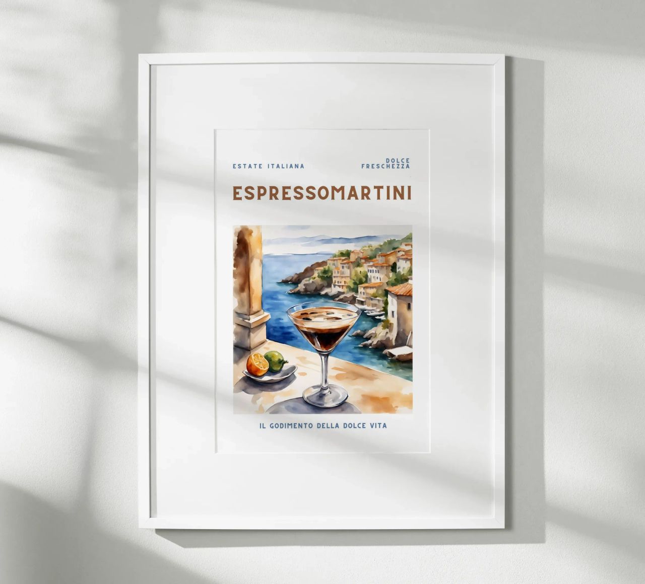 Espresso Martini Poster von Ohkimiko