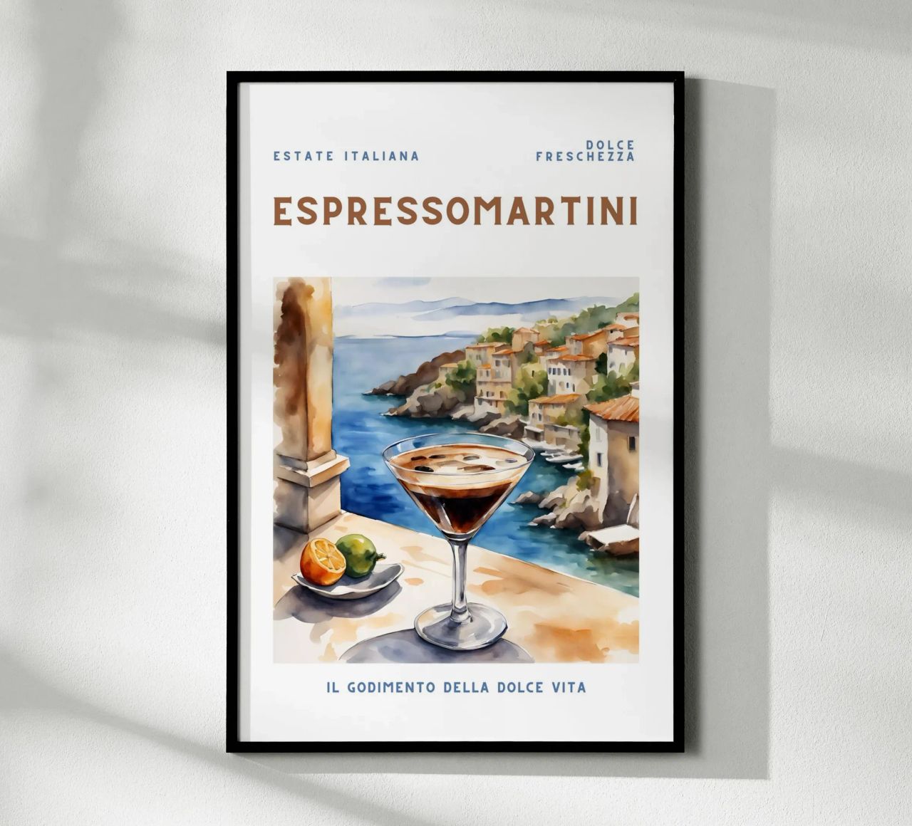 Espresso Martini Poster von Ohkimiko